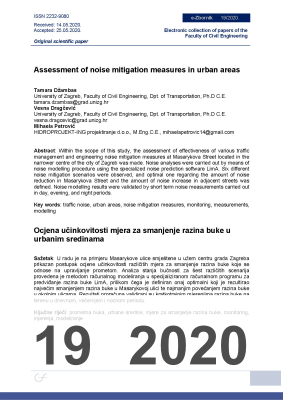  ASSESSMENT OF NOISE MITIGATION MEASURES IN URBAN AREAS
