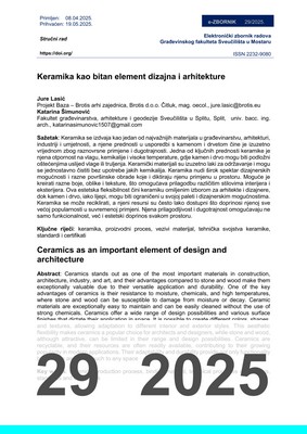  KERAMIKA KAO BITAN ELEMENT DIZAJNA I ARHITEKTURE